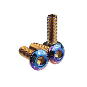 Tornillo de titanio con cabeza hexagonal M4M5M6M8 de acero inoxidable 304, tornillo de motocicleta eléctrica de cabeza semiredonda azul - Product Image 3