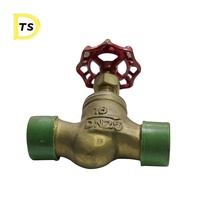 Vanne de moteur Diesel wargyle, Globe en Bronze hydrophobe Marine avec filetage externe, vente directe d'usine