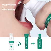 Vente en gros de Mousse de blanchiment des dents, lavage de la bouche au goût de menthe, haleine fraîche, hygiène buccale, blanchiment des dents, Mousse personnalisée