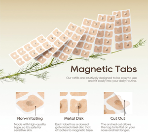 Antrive 15 Ngày Dải Nam Châm Mũi Thở Máy Làm Giãn Bộ Khởi Động Cải Thiện Chất Lượng Giấc Ngủ Chống Ngáy Từ Mũi Dải - Product Image 4