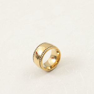 Anillos de Boda Chapados en Oro de 18K para Mujer, Anillos Apilables con Circonita Cúbica, Anillos de Compromiso y Promesa, Joyería Moderna - Product Image 2