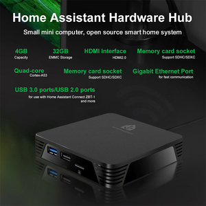 OEM ODM HA70 Home Assistant Hardware Hub 4GB+32GB ZigBee Gateway ZHA ZigBee2MQTT Controlador de Hogar Inteligente Multiprotocolo - Product Image 2
