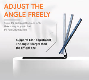 Étui clavier <span class=keywords><strong>Folio</strong></span> Touch pour <span class=keywords><strong>iPad</strong></span> avec trackpad et connecteur intelligent pour <span class=keywords><strong>iPad</strong></span> <span class=keywords><strong>Air</strong></span> (4ème et <span class=keywords><strong>5</strong></span>ème génération) - Product Image 5