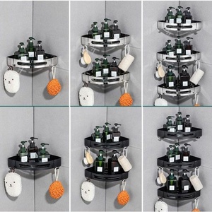 Organizzatore per <span class=keywords><strong>Shampoo</strong></span> da Bagno in Acciaio Inox YOTO, <span class=keywords><strong>Mensola</strong></span> Multifunzionale Adesiva Senza Chiodi per Bagno - Product Image 4