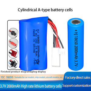 Nhà Máy 15C 3.7V 2000mAh 18650 có thể sạc lại <span class=keywords><strong>Li</strong></span>-ion điện di động điện xe gói pin <span class=keywords><strong>lithium</strong></span> cho thuyền - Product Image 2