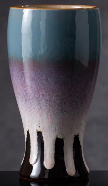 beer mug - purple blue