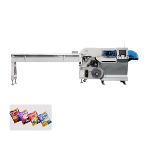 Hamburger Biscuit Horizontal Wrapping Machine Bottle Flow Packaging Machine High Speed Wrapping Flow Pack Machine - Product Image 5