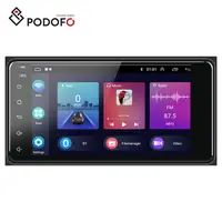 Radio Podofo 2+32GB 7" Android 11 Car Stereo Car Radio Para Auto Carplay Android Auto GPS Wifi For Toyota/Corolla