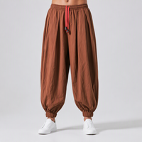 Pantalon de sport ample pour homme, idéal pour la course et l'entraînement, séchage rapide, en Spandex/Nylon, taille élastique, haute qualité