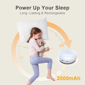 Bruit blanc 16 <span class=keywords><strong>sons</strong></span> apaisants pépinière veilleuse bruit blanc Machine <span class=keywords><strong>réveil</strong></span> pour adultes bébé - Product Image 3