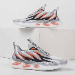 Zapatillas Deportivas <span class=keywords><strong>Casuales</strong></span> de Cuero Transpirable Blancas Airforce con Logotipo Personalizado de Marca al por Mayor de Fábrica, <span class=keywords><strong>Zapatos</strong></span> para Hombre - Product Image 2