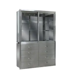 Flushing type Steel Medical Cabinet For Hospital