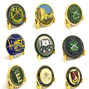 เครื่องทำเหรียญที่ระลึกแบบกำหนดเองของที่ระลึกโบราณชุบทองดีไซน์หล่อ3D กลวงท้าทายเหรียญ - Product Image 6