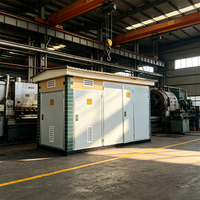 Subestación Eléctrica Prefabricada Tipo Caja, Todo en Uno, para Exteriores, Proyectos de Parques Industriales, Clasificación IP44