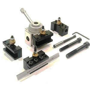 New Quick Change Tool Post Set for <b>Mini</b> <b>Lathe</b> Machine Aluminium Body with Boring Steel Material - Product Image 4