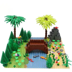 Bộ Sản Phẩm Gạch MOC Creative Series + Ocean + Island + Animal + Tropical Rainforest Dành Cho Bộ MOC (PA00660)