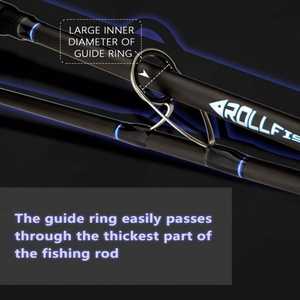 Topline conception personnalisée classique Harrison Ballista cannes à carpe 12Ft 6 Section 30T 40T canne à pêche à la carpe en Fiber de carbone - Product Image 3