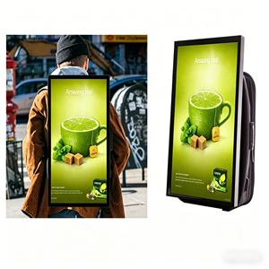 Panneau publicitaire LCD portable de 32 pouces à prix abordable avec contrôle mobile - Product Image 3
