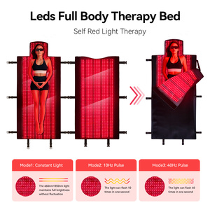 Lunghezza d'onda su misura Drop Shipping 190cm portatile 660nm 850nm Spa salone uso luce rossa terapia coperta per uso domestico - Product Image 3
