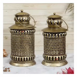 Superior Metal <b>Lanterns</b> Antique Wedding Decoration Candle Holders and Home <b>Decorative</b> <b>Lantern</b> Perfect for Weddings and Christmas - Product Image 1