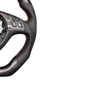 <span class=keywords><strong>พวงมาลัย</strong></span>หนังคาร์บอนไฟเบอร์แบบเจาะรูเหมาะสำหรับ BMW 3ซีรีส์5 E61 E46 M3 M6 E62 E63การอัปเกรดภายใน - Product Image 6
