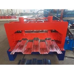 Vollautomatische Metall-Deckplatten-Fliesen-Herstellungsmaschine Stahl-Bodenbelag-Rollformmaschine - Product Image 5