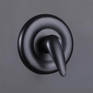Modern Single Handle Electric Thermostat <strong>Shower</strong> System Matt Black Brass Rainfall <strong>Shower</strong> Head Slide <strong>Bar</strong> Ceramic <strong>Valve</strong> 5-Year - Product Image 4