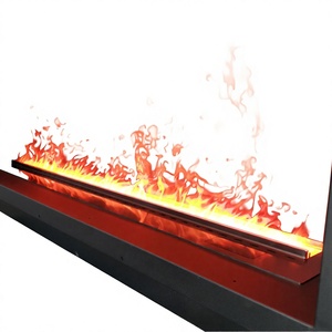 <span class=keywords><strong>Chimenea</strong></span> Eléctrica 3D con Efecto de Vapor de Agua, <span class=keywords><strong>Chimenea</strong></span> Eléctrica Moderna para Decoración de Sala de Estar, Muebles para el Hogar, Decoración Navideña - Product Image 4