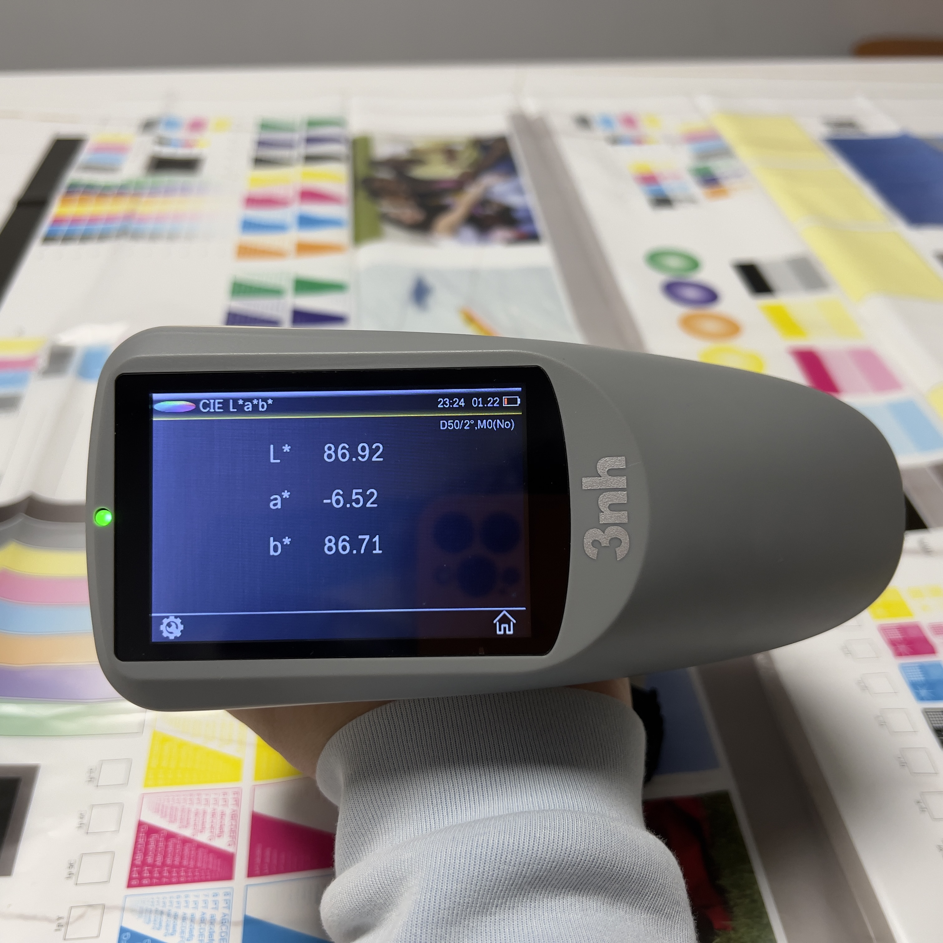 3nh YD5010 Plus Portable Digital Densitometer Similar To Xrite EXact 2 Plus
