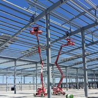 Barato China bajo costo marco de acero prefabricado almacén cobertizo ligero Metal estructura de acero construcción edificio almacén almacenamiento