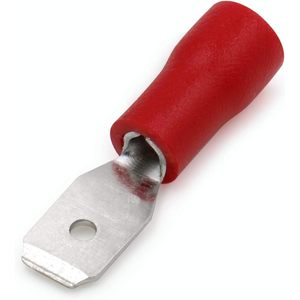 Terminal Faston rouge 4,8 mm, calibre de fil 0,5-1,5 mm pour connexions électriques - Product Image 1
