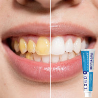 Ventes directes d'usine OEM/ODM Emballage personnalisé Logo de couleur Ingrédients personnalisables Dentifrice blanchissant