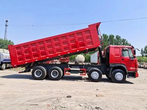 Nouvelle condition Howo 8X4 12 roues camion lourd conduite à droite Howo camion à benne avec moteur diesel Weichai Euro 2 Euro 3 - Product Image 3
