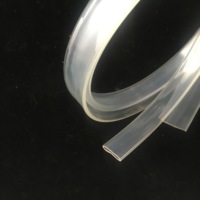 Tuyau gonflable transparent en caoutchouc TPU pour airbag, résistance à haute pression 90 Shore, raccords plats, largeur 10-30mm, service de découpe