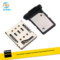 Support de carte SIM NANO étanche IP67 en matériau LCP, connecteur de montre connectée, tiroir SIM, plateau de carte Micro SIM, contacts en alliage de cuivre à 6 broches