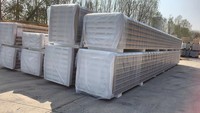 Panneaux sandwich de toiture en aluminium ondulé en polyuréthane PU isolé