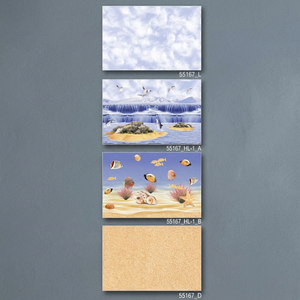 กระเบื้องเซรามิคภายในขนาด300X450มม. 12X18กระเบื้องหินอ่อนมันวาวขนาด30x45ซม. สำหรับผนังห้องน้ำ - Product Image 3