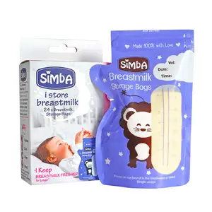 Liquid food pouches packaging and printing bag breast milk storage bag 100ml 200ml