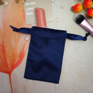 Pochette en velours doux flanelle pour collier et rouge à lèvres, sac cadeau haut de gamme en velours avec cordon de serrage, pochette à bijoux pour collier - Product Image 5