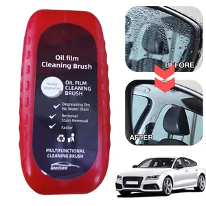 Cepillo Limpiador de Película de Grasa para Automóviles, Esponja <span class=keywords><strong>Universal</strong></span> para Limpiar Parabrisas y Vidrios de Coche, Elimina la Suciedad, Herramienta de Limpieza de Vidrios - Product Image 2