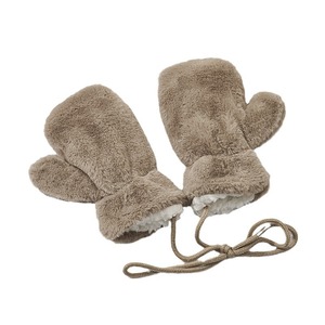 <strong>Children's</strong> Fingerless Thickened Fleece Lined Wool/Acrylic Jacquard Printed Elbow-Length Winter Beach Use Needle Detection <strong>Gloves</strong> - Product Image 5