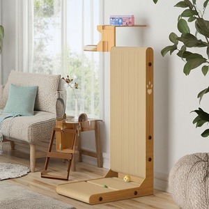 Gratte-<span class=keywords><strong>chat</strong></span> élégant en forme de L poteau solide en carton <span class=keywords><strong>chat</strong></span> gratter meubles jouet arbres à <span class=keywords><strong>chat</strong></span> et grattoir - Product Image 3