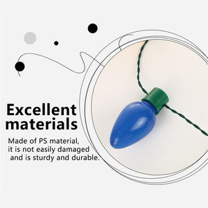 Collier <span class=keywords><strong>de</strong></span> Noël avec ampoule LED géante, <span class=keywords><strong>lumineux</strong></span> et clignotant, cadeau <span class=keywords><strong>de</strong></span> fête pour enfants et adultes, fêtes costumées, vacances, Noël - Product Image 5