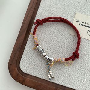 Pulsera de plata pura con diseño de borlas, unisex, para uso diario - Product Image 2