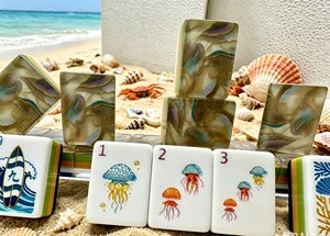 Set di Mahjong Americano Ecologico in Acrilico, 4 Strati Incisi, Set di Lusso da 160 Tessere, 10 Joker/6 Tessere Vuote per <span class=keywords><strong>Gioco</strong></span> <span class=keywords><strong>d</strong></span>'<span class=keywords><strong>Azzardo</strong></span> - Product Image 5