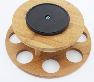 Juego de Estantes para Especias de Bambú con Frascos de Almacenamiento - Product Image 4