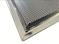 Plat de cuisson perforé en alliage d'aluminium et acier inoxydable, antiadhésif et durable, compatible four et lave-vaisselle, taille personnalisable pour cuisine française et italienne