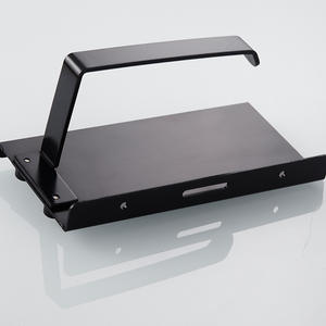 Porte-papier toilette et téléphone carré de style simple sans perçage en acier inoxydable 304 pour usage de bureau - Product Image 4