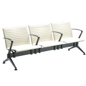 Sillas de Espera Modernas de Cuero Sintético para Aeropuerto, Oficina, Hospital, Clínica, Banco, Sala de Recepción, Muebles para Áreas de Espera - Product Image 4