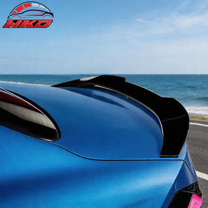 เหมาะสำหรับ BMW ซีรีส์ 2 G42 ปี 2022-2026 สปอยเลอร์หลังทรง IKON สีดำเงา - Product Image 3
